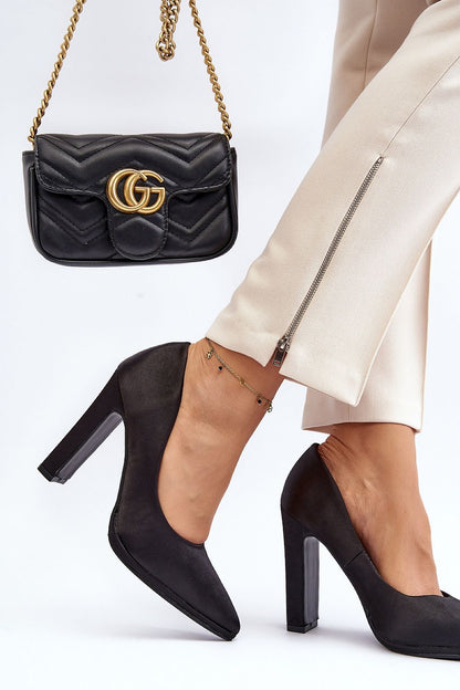  Block heel pumps model 191027 Step in style 