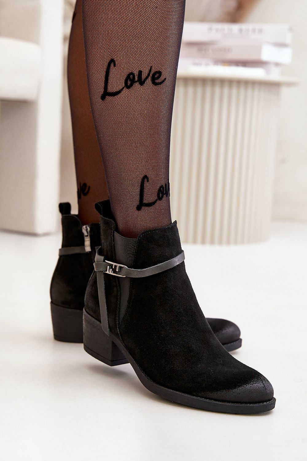  Heel boots model 199276 Step in style 