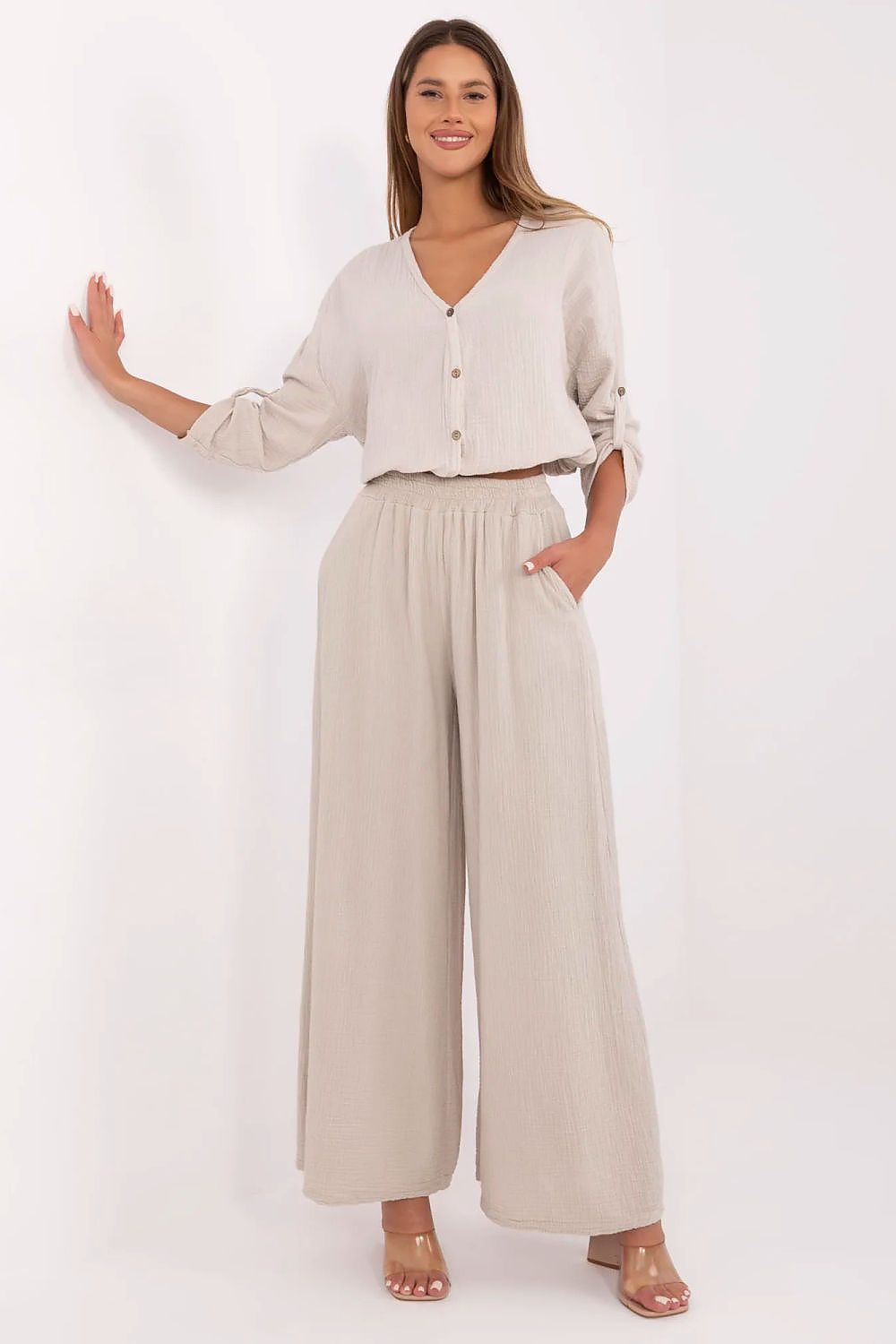  Women trousers model 211272 Italy Moda 
