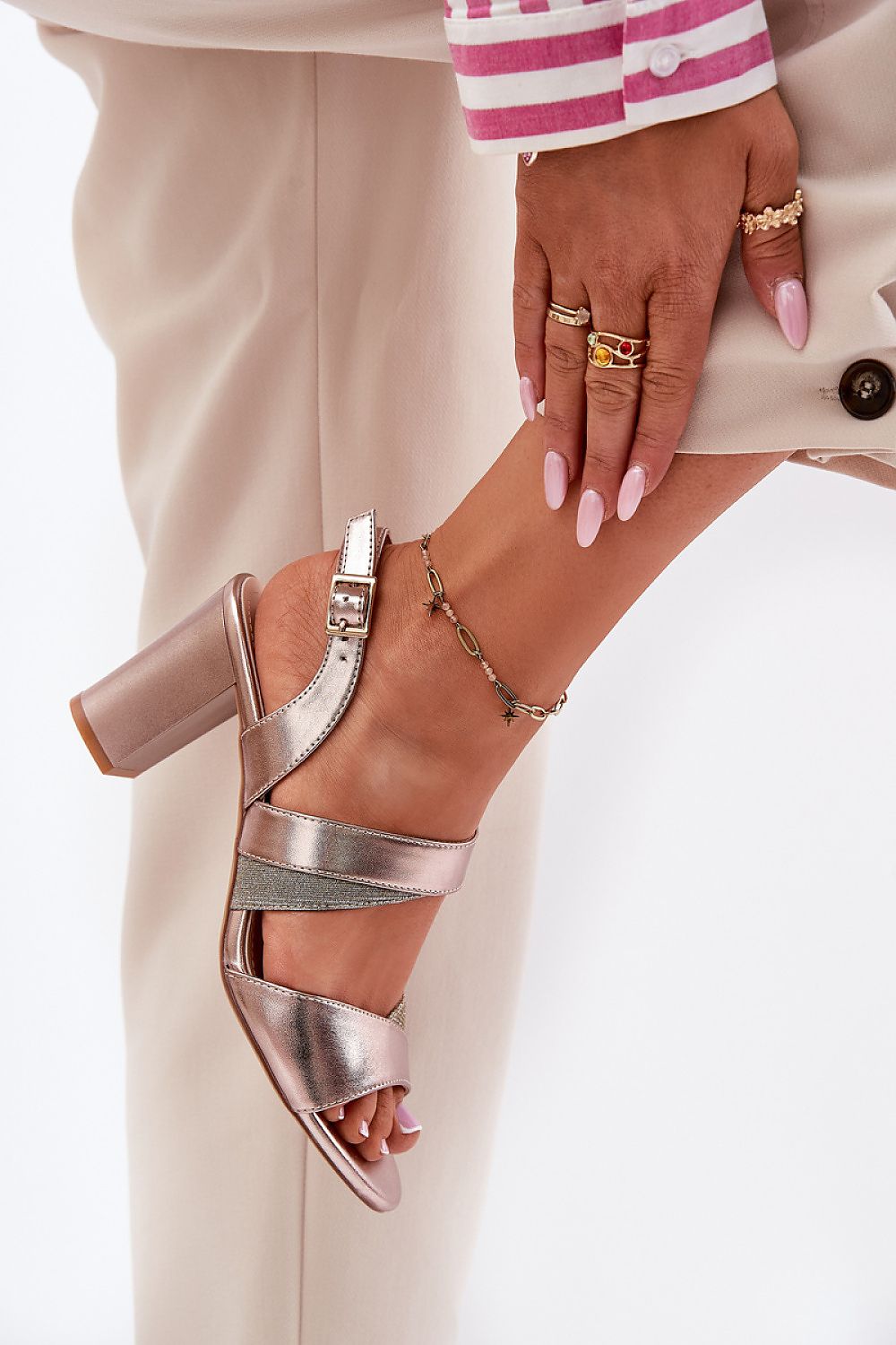  Heel sandals model 212909 Step in style 