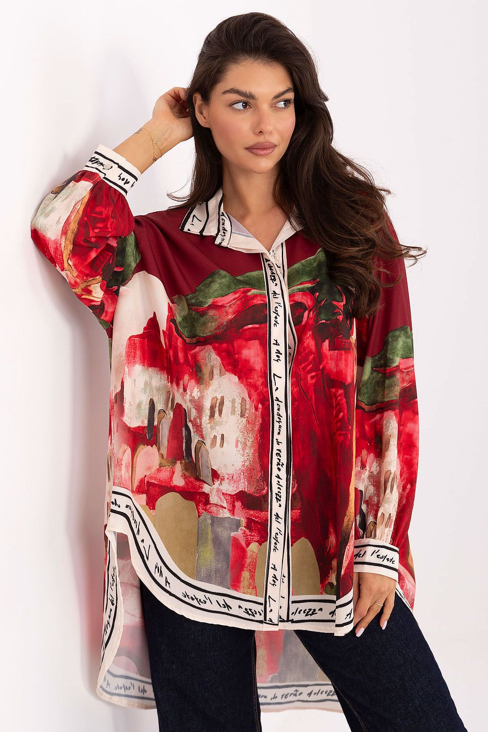  Long sleeve shirt model 218392 Rue Paris 