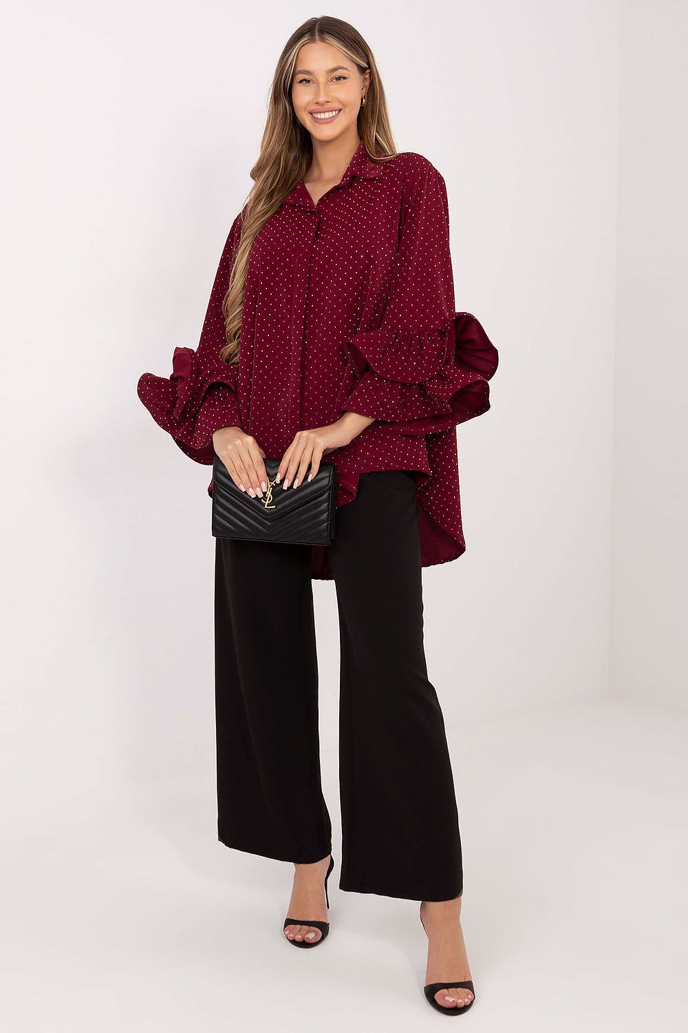  Long sleeve shirt model 222148 Italy Moda 