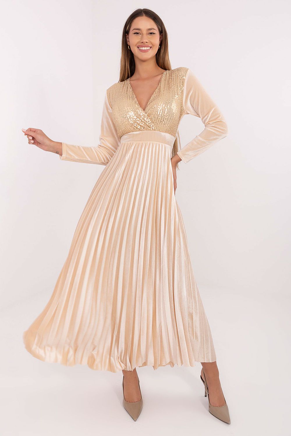  Long dress model 222165 Italy Moda 