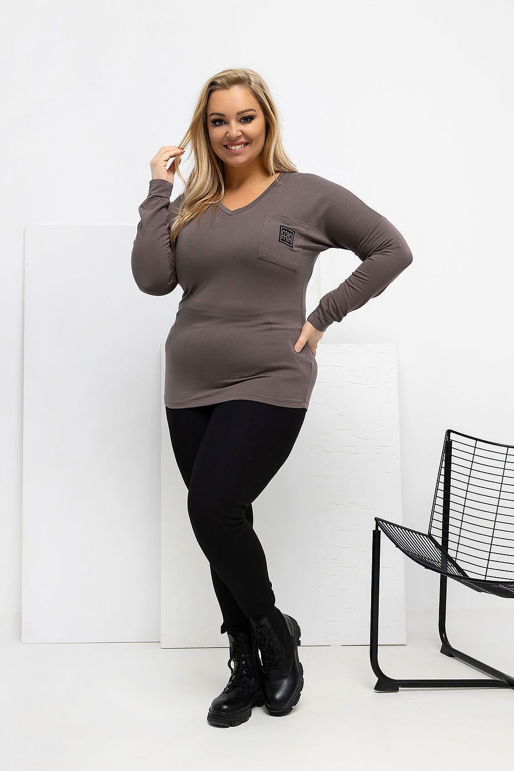  Plus size blouse model 223937 Relevance 