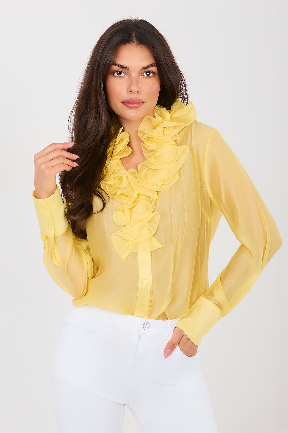  Long sleeve shirt model 224133 Factory Price 