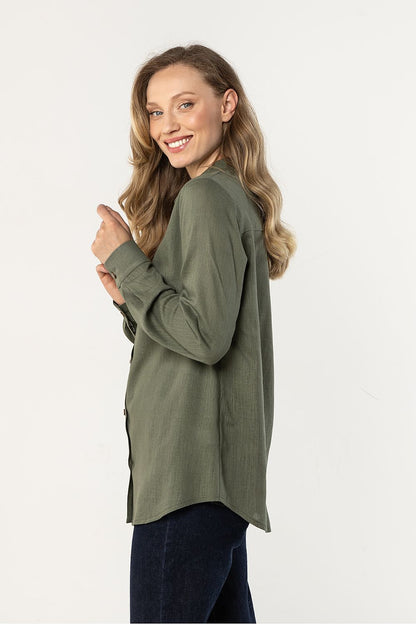  Long sleeve shirt model 225314 awama 