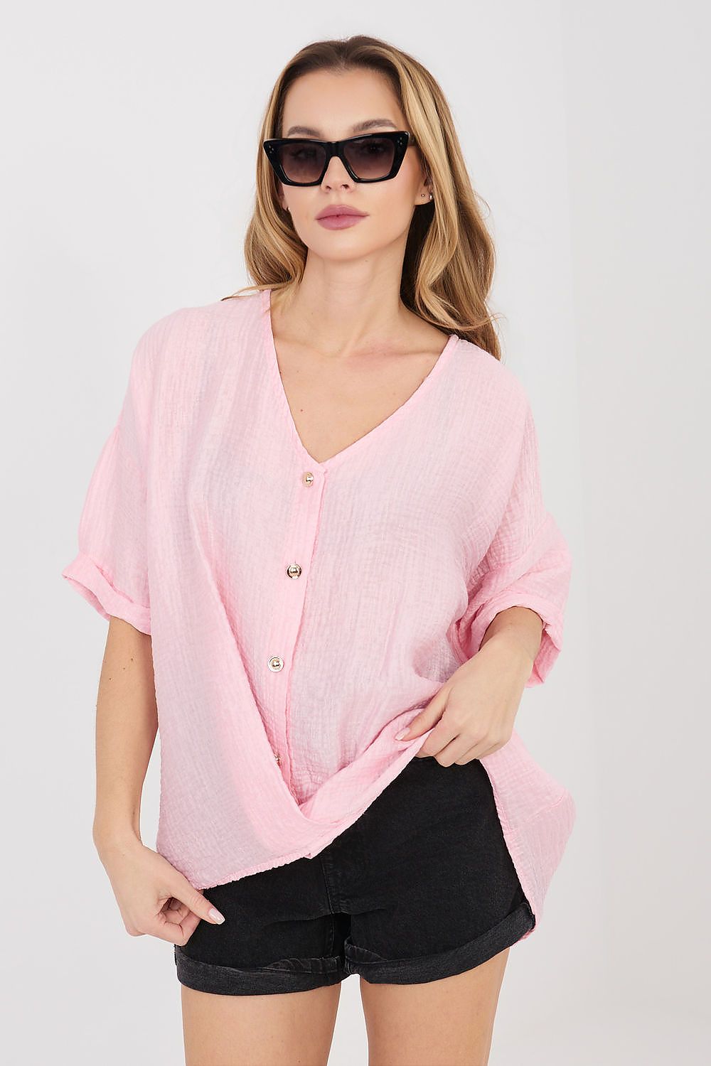  Short sleeve shirt model 225510 Italy Moda 