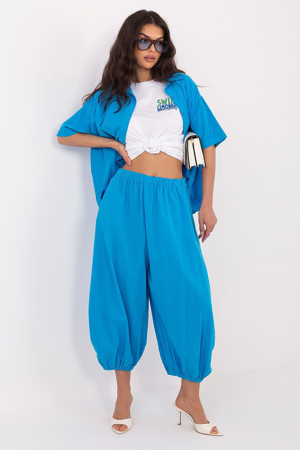  corduroy trousers model 226231 Italy Moda 