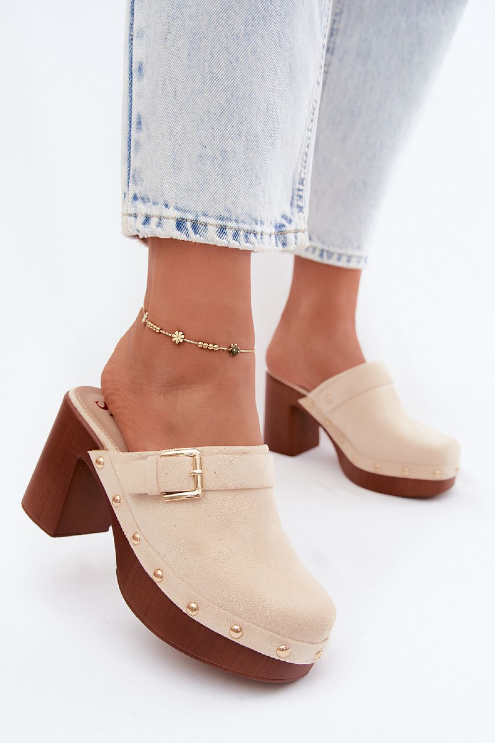  Heeled sandals model 228789 Step in style 