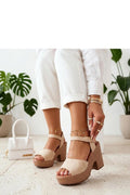  Heel sandals model 229780 Solea 