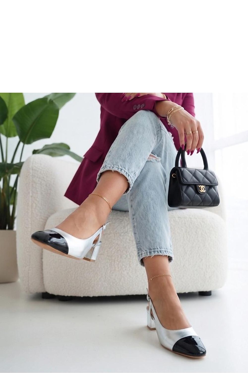  Block heel pumps model 230485 Solea 
